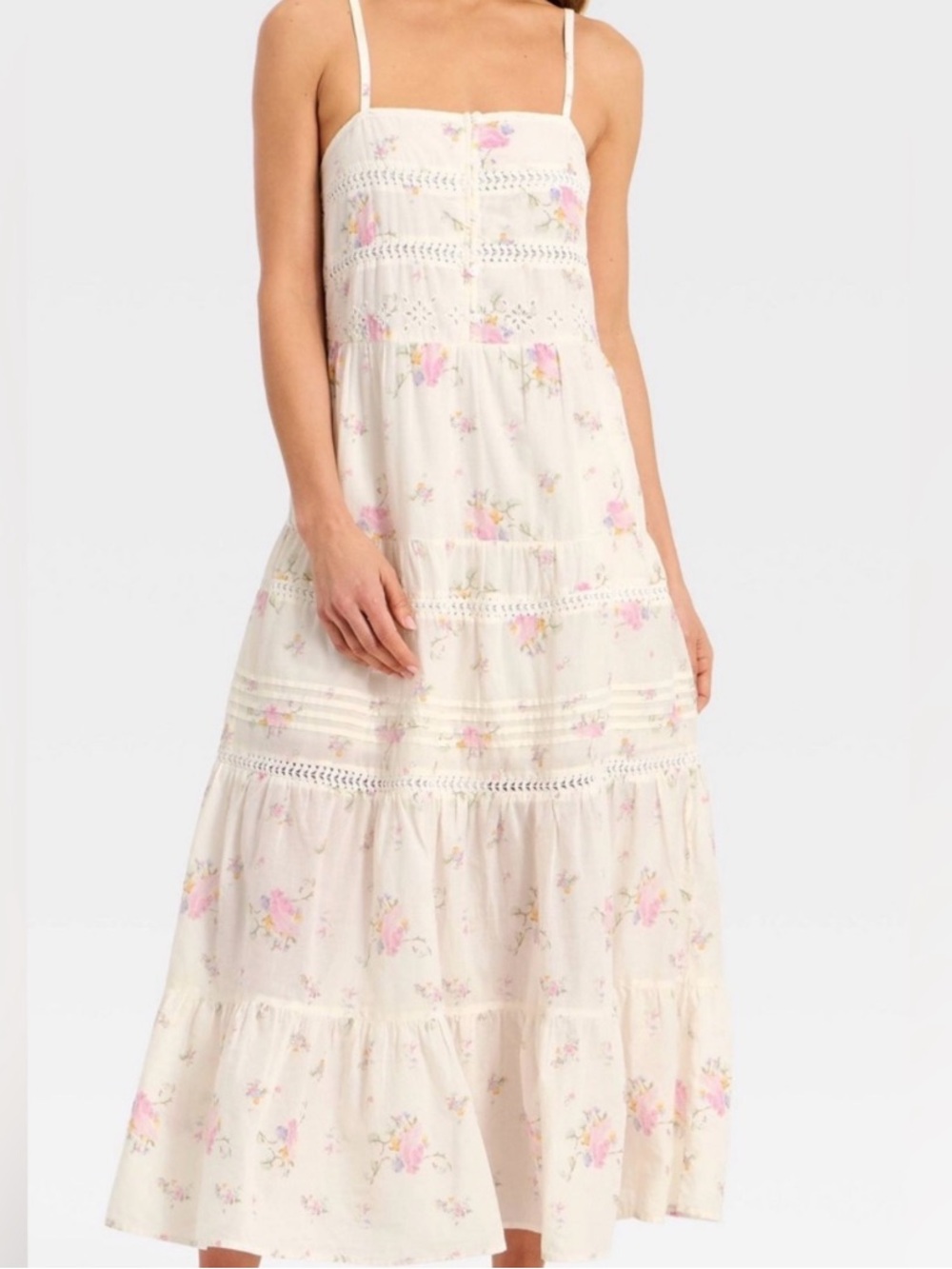 Universal Thread Floral Maxi Dress NWT L